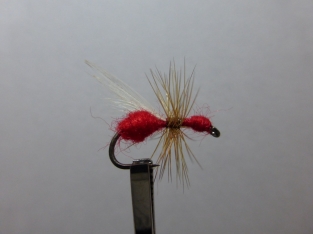 Size 12  Flying Ant Red  Barbless